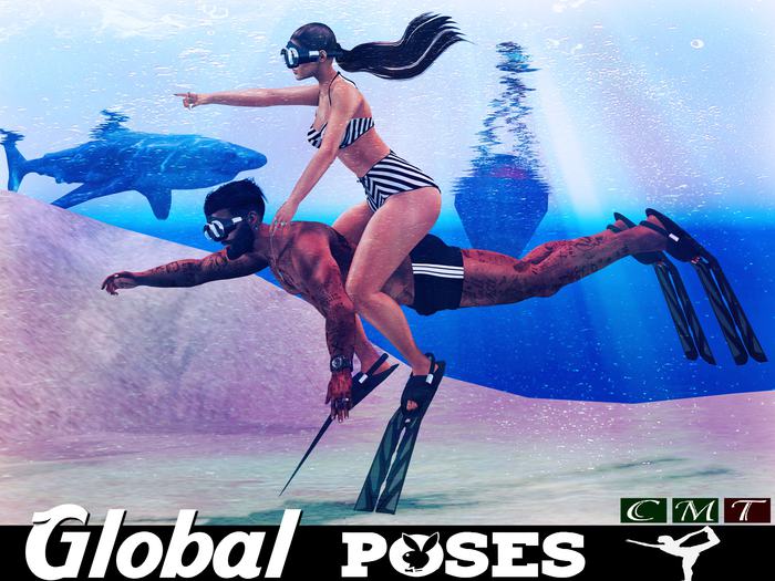 .:GB POSES 281:. Dive for Two