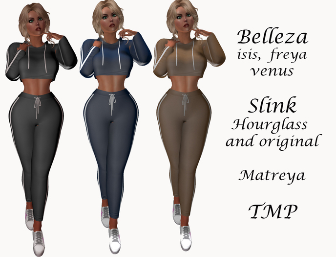 Track suit, Slink,Belleza,Maitreya,TMP