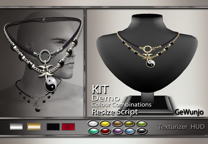 GeWunjo : KIT male necklace DEMO 