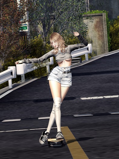 longboard girl