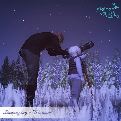 *Kleiner Fuchs* Stargazing - Telescope Pose