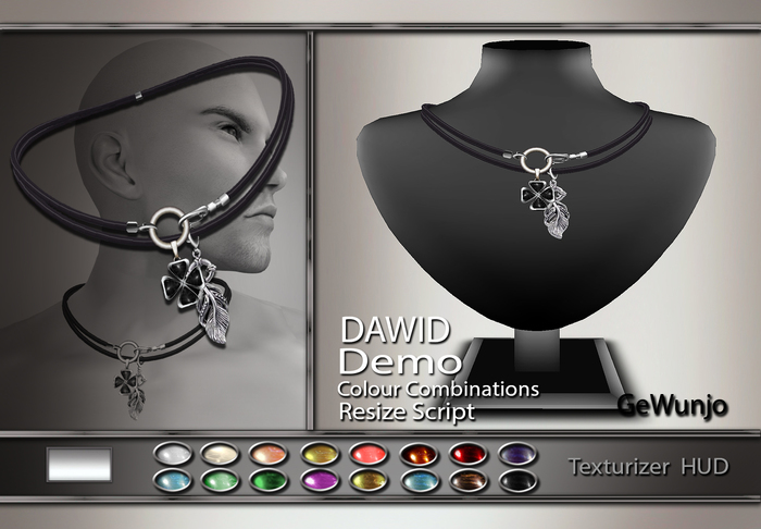 GeWunjo : DAWID male necklace DEMO