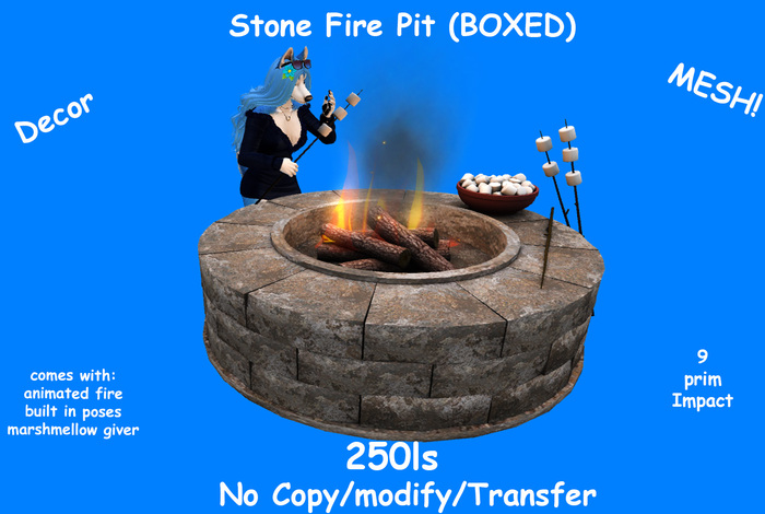 Stone Fire Pit (BOXED)