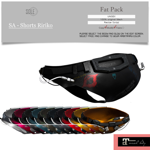 :::SOLE::: SA - Shorts Ririko (Fat Pack) (Lara)