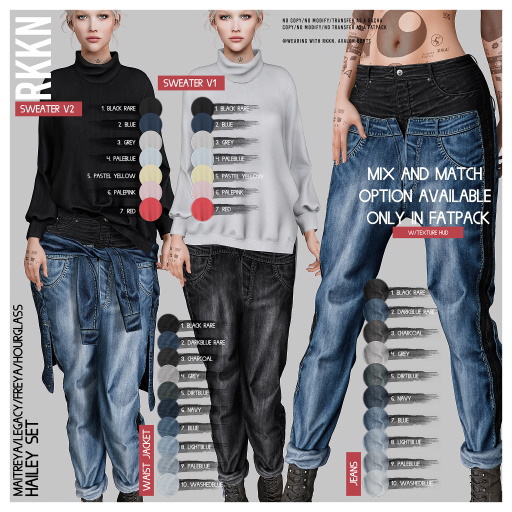 RKKN. Hailey Waist Jacket DarkBlue RARE/HG