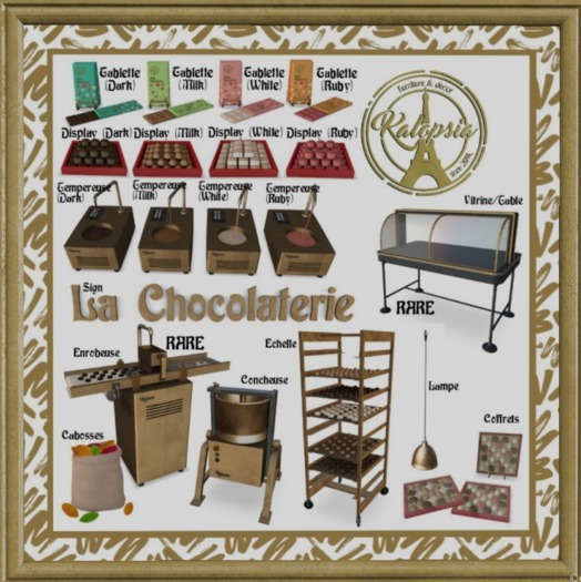 Kalopsia - La Chocolatrie - Tablette de chocolat (Ruby)