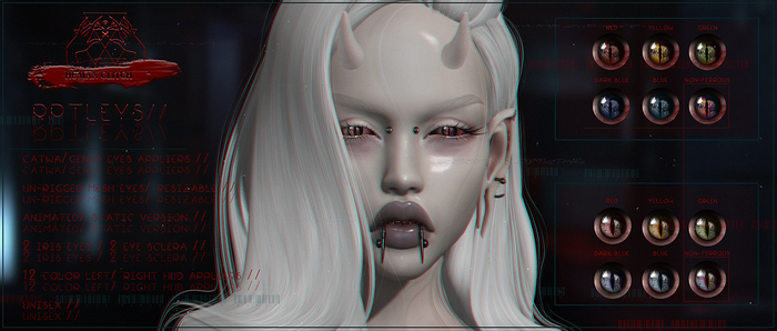 HUMAN GLITCH // RPTLEYS / FULLPACK EYES (wear)