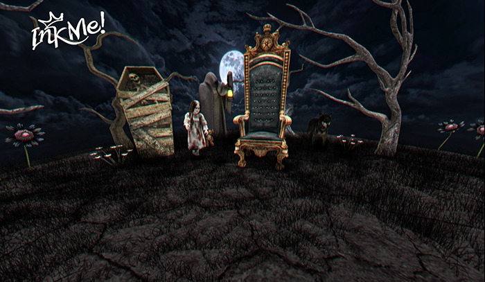 BACKDROP The Darkness - Ink Me RARE