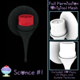 [Sherbert] Full Perm Sconce #1 (ADD)