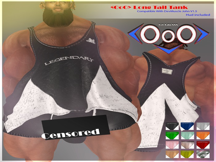 <OoO> Long Tail Tank (John X1.5) BAG
