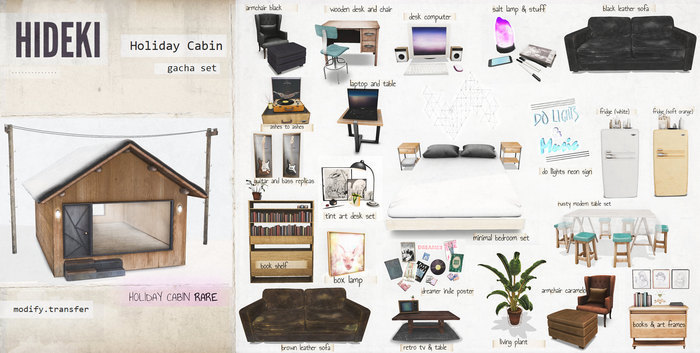 HIDEKI - LEATHER ARMCHAIR AND PUFF (CARAMELO)