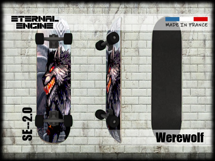EE - Werewolf Skateboard