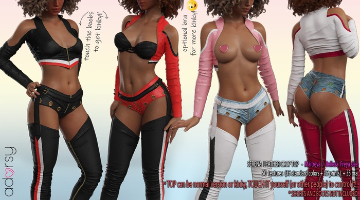 adorsy - Serena Top Fatpack - Maitreya/Freya