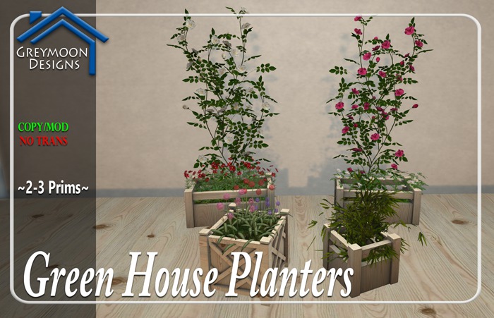 {Greymoon Designs} - Planters BOXED