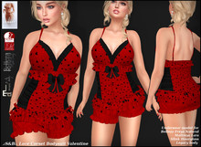 .:S&B:. Lace Corset Bodysuit Valentine