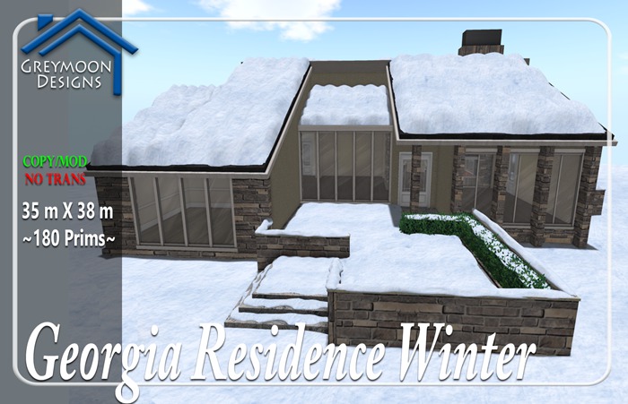 {GREYMOON DESIGNS} Georgia Residence Winter [boxed]