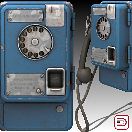 [Danielito] Old Pay Phone
