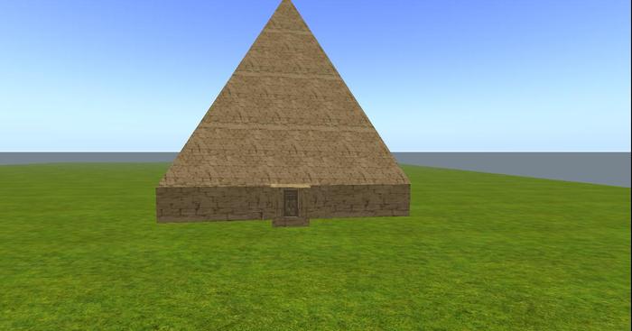 pyramid house