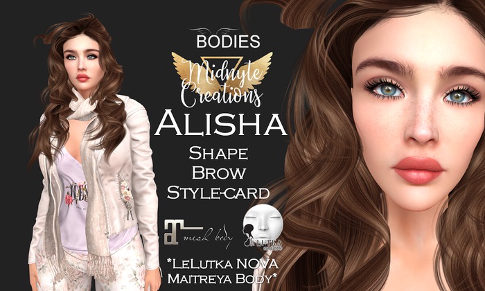 <MC> Alisha 4 Lelutka Nova / Maitreya  (add me)