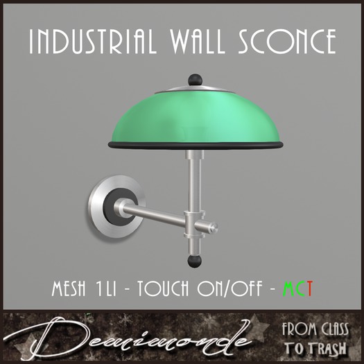 [CYN] Industrial Wall Sconce