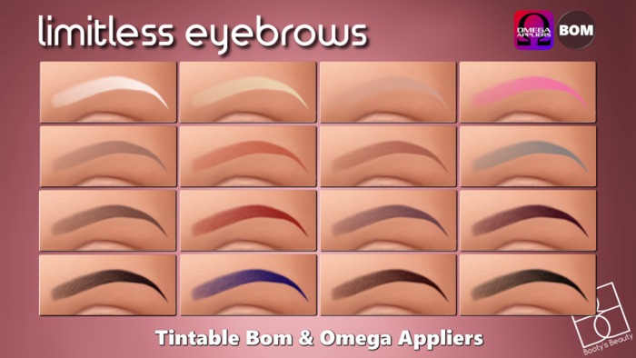*Booty's Beauty* [OMEGA & BOM] Limitless Brows