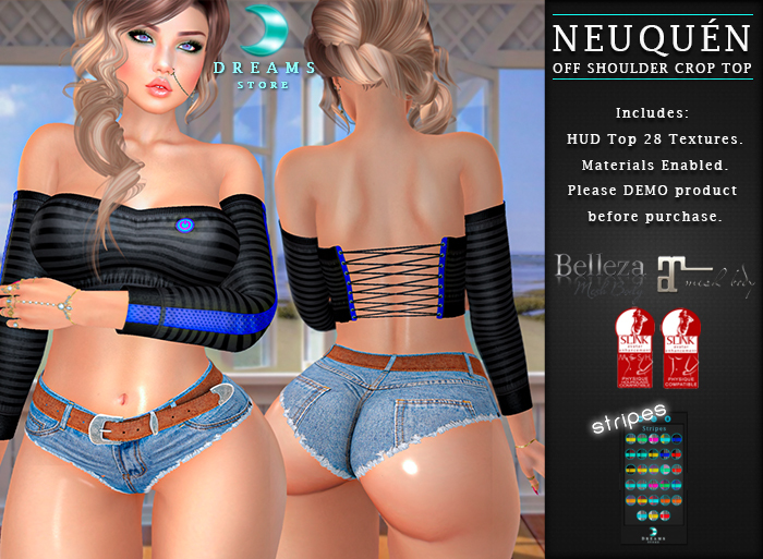 :::DREAMS::. Neuquen Top FATPACK STIPES- [ADD]