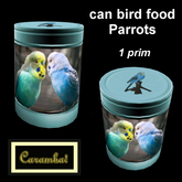 can Bird food Parrots