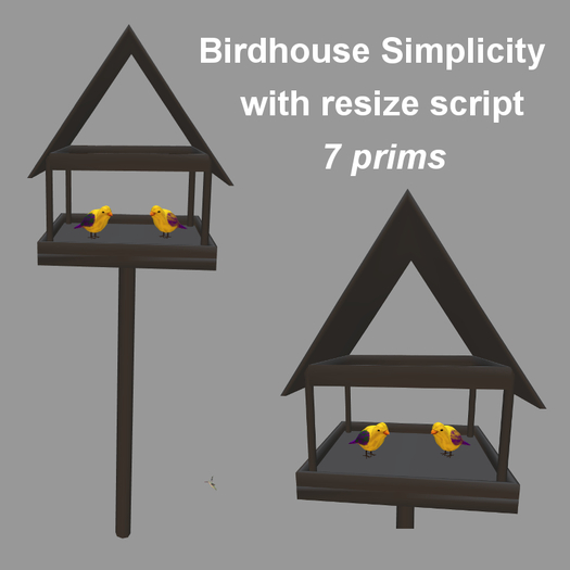 birdhouse simplicity with resize script