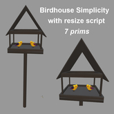 birdhouse simplicity with resize script