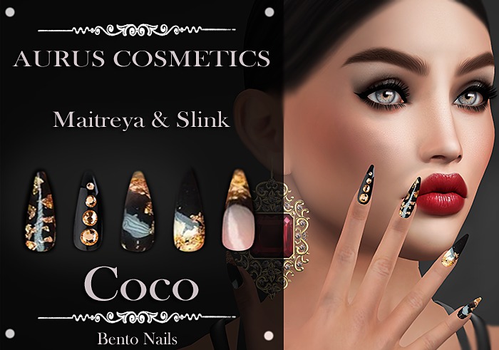 A U R U S - Coco  Bento Nails -Maitreya & Slink