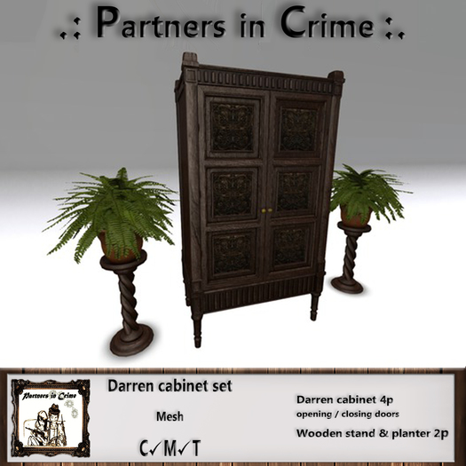 Darren Cabinet Set