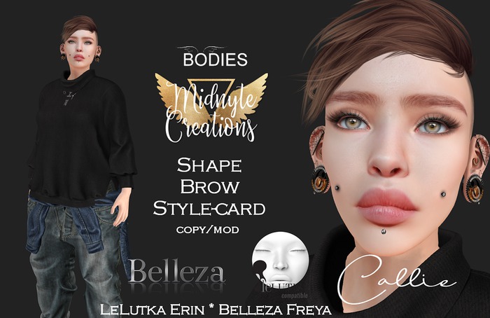 <MC> Callie 4 Lelutka Erin / Freya (add me)