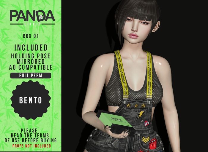 Little Panda - Box 01 holding FULL PERM