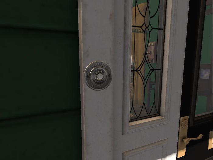 *~DDD~* Bellisseria Embossed Chrome Doorbell