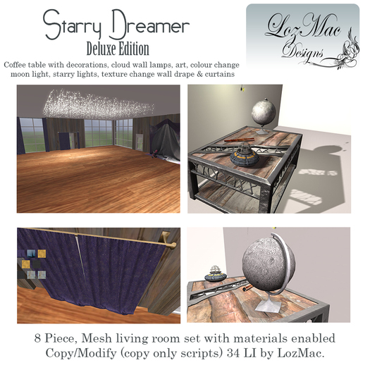 LMD_Starry Dreamer Table Set (Deluxe) *RezMe*