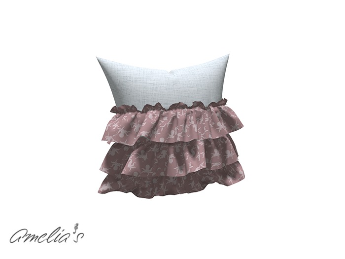 Amelia's Half Ruffled Pillow Style 10  (Boxed)