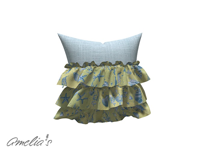 Amelia's Half Ruffled Pillow Style 6 (Boxed)
