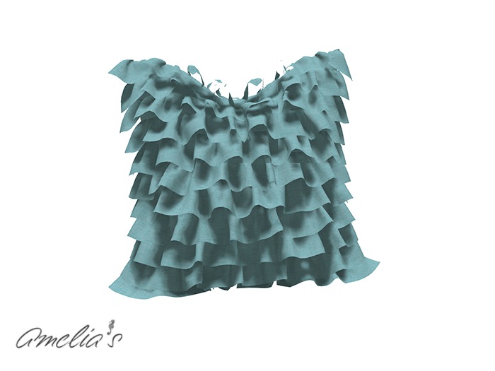 Amelia's Full Ruffled Pillow Style 9 (Boxed)
