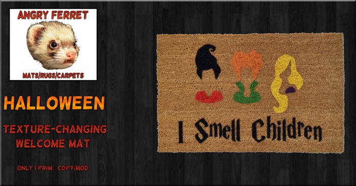 !AF! Texture-Changing Halloween Welcome Mat