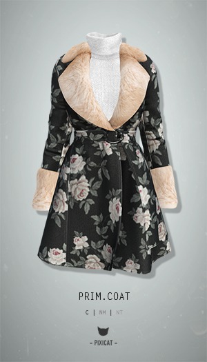 -Pixicat- Prim Coat (Rose)