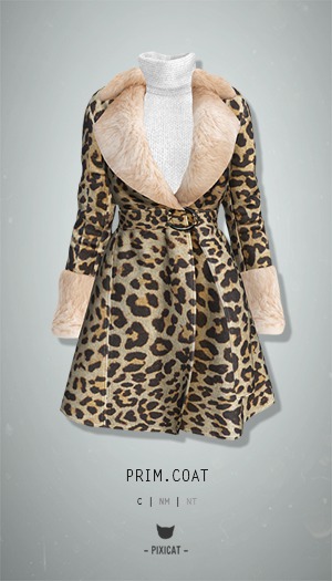 -Pixicat- Prim Coat (Leopard)