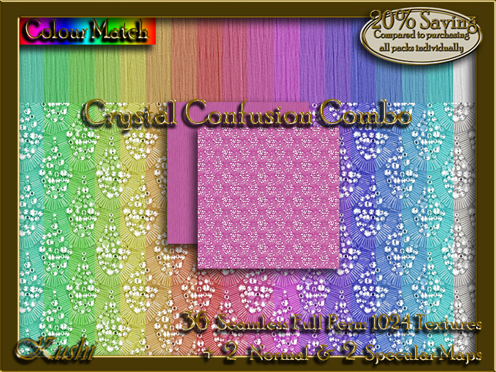 Crystal Confusion Combo Textures