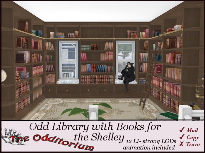 Odd Victorian Library (for the Shelley)