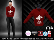 [NF] - Male Valentine Outfit 3 - [Victor]FITTED