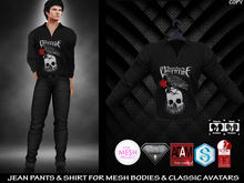 [NF] - Male Bullete My Valentine Outfit 6 - [Victor]FITTED