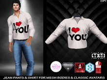 [NF] - Male Valentine Outfit 2 - [Victor]FITTED