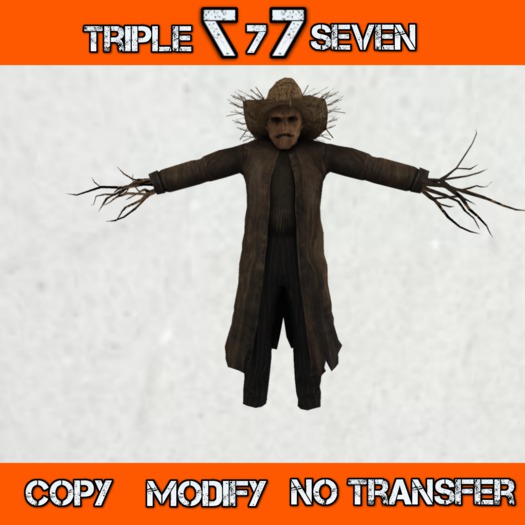 TRIPLESEVEN Garden Decor statue Scarrow