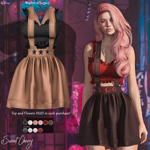 [Eternus] Sweet Cherry Set (Beige)