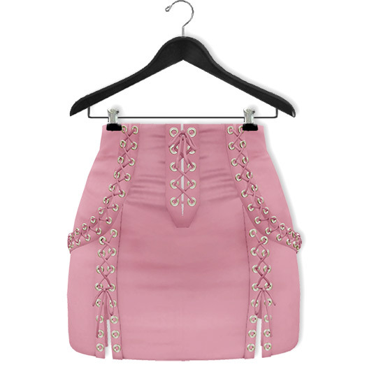 Mimikri - Dakota Lace Up Skirt candy