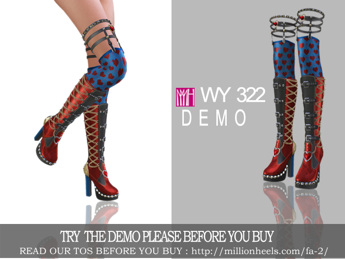 [WY]Full Perm 322 demo Boots